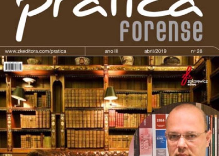 Revista Prática Forense publica artigo de Rodrigo Bella Martinez com o título: Responsabilidade do sócio após deixar a sociedade