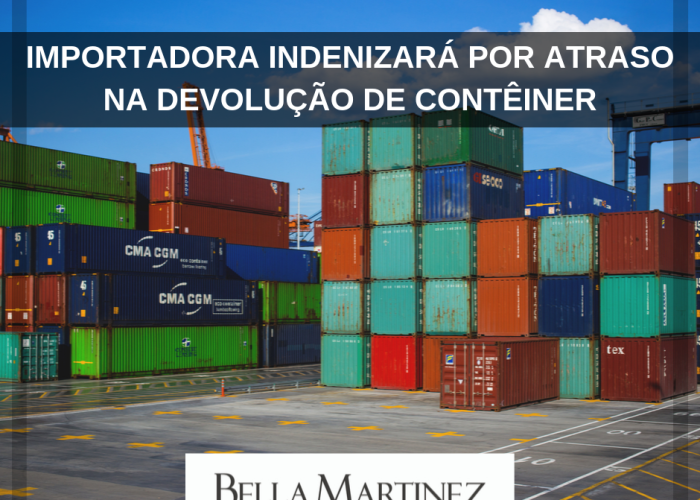 Importadora indenizará por atraso na devolução de contêiner